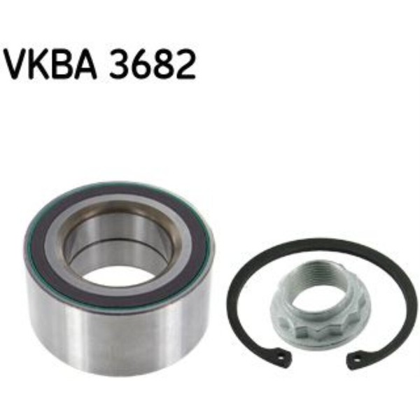1X SKF Radlager Satz Radlagersatz Hinten FüR BMW 1Er E81-image