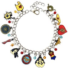 Wonder Woman Charm Bracelet