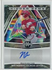 2022 Panini Elite Extra Edition #HG-NO Nathaniel Ochoa Leyva Hidden Gems Auto