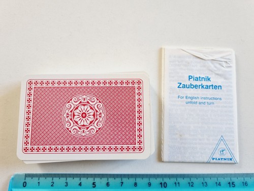 Cards For Game Piatnik Classic Poker Bridge Vintage Original Playing Cards - New - Picture 4 of 4