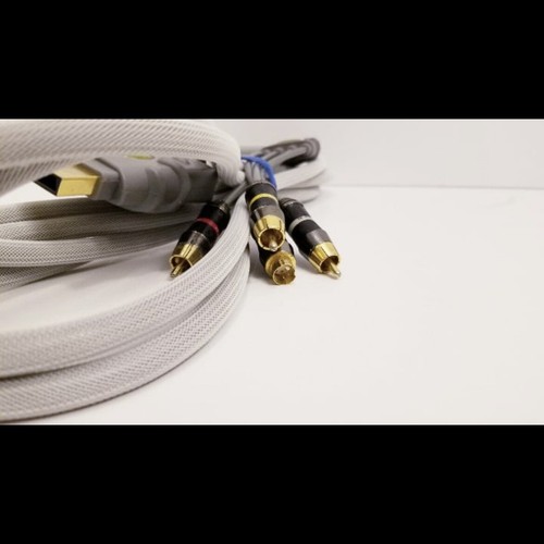 PSYCLONE Gold Plated 12 FT RCA AV S-Video Digital Audio Cable for Xbox 360 - Picture 3 of 7