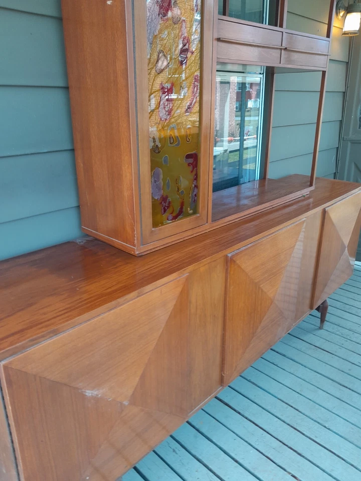 MCM Wall Unit, Stereo Cabinet - Image 3 of 4