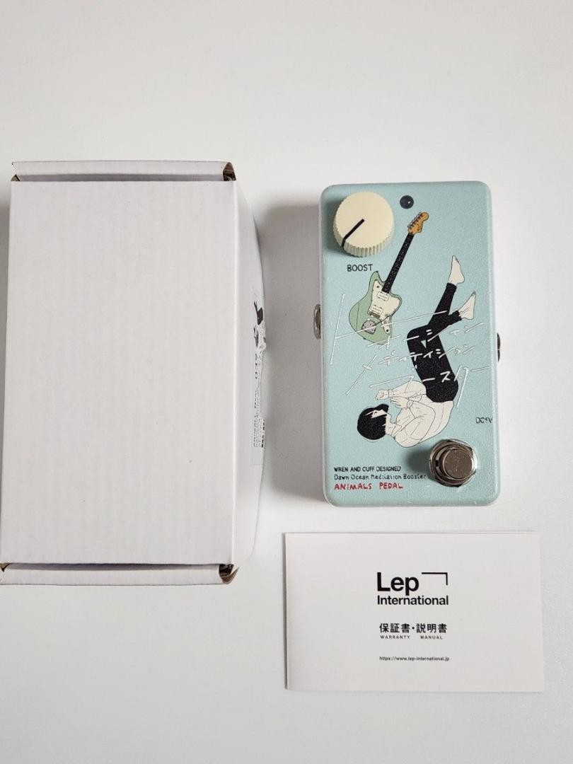 Dawn Ocean Meditation Booster by生活 Animals Pedal Custom Illustrated 039 Dawn Ocean Meditation