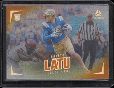 Laiatu Latu 2024 Panini Luminance #198 Orange #/50 Indianapolis Colts