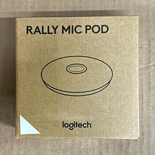 Logitech Rally Mic Pod Mic 952-000038 BRAND NEW White