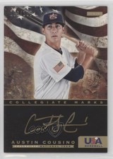 2012 Panini USA Baseball National Team Collegiate 6/100 Austin Cousino Auto 0a2