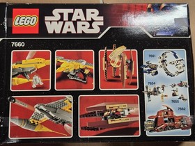 LEGO 7660 Star Wars Naboo N-1 Starfighter & Vulture Droid 100% Complete + Box 