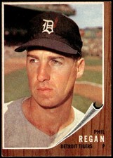 1962 Topps #366 Phil Regan E1