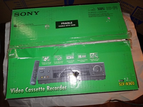 Vintage Sony SLV-N500 VHS VCR Player Hi Fi Stereo Video Cassette Recorder
