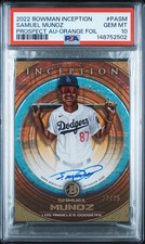 2022 Bowman Inception Baseball Cards Checklist and Odds 31
