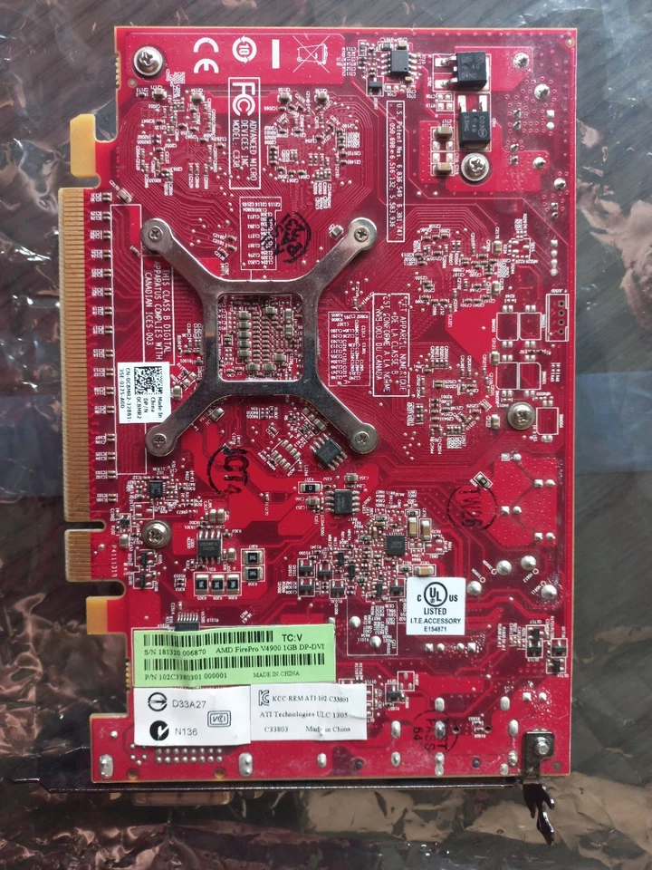 ATI Firepro V4900 1gb DP DVI Graphics Card - Image 2 of 4