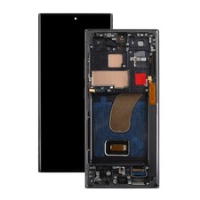 For Samsung Galaxy S23 Ultra S918U OLED Display Touch Screen Digitizer  Frame