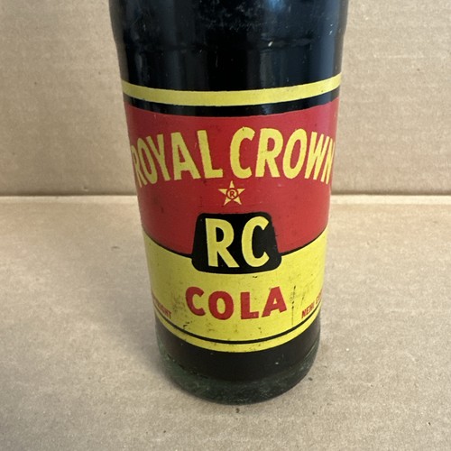 Botella de vidrio de soda de cola RC ROYAL CROWN 10 OZ sellada/sin abrir Ciudad de Panamá, FL - Imagen 18 de 24