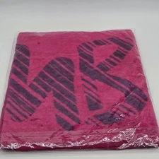 Zumba Fast Dash Fitness Towel Fuchsia Purple 100% Cotton Sealed