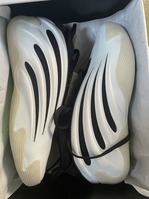 adidas Harden Vol.9 Cloud White Core Black Screaming Green JR2504 Herren Custom