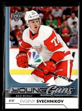 2017-18 Upper Deck Series 1 Hockey Young Guns #224 Evgeny Svechnikov Rookie RC