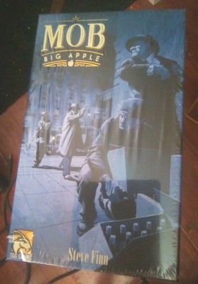 MOB Big Apple Board Game by Steve Finn, TGG Games, NYC, Brand NEW in Plastic