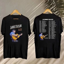James Taylor Summer Tour 2025 Shirt Concert Fan S-5XL UR926