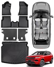 for Jeep Compass Floor Mats 2026 2025 2024 2023 2022 2021 2020 2019 2018 2017...