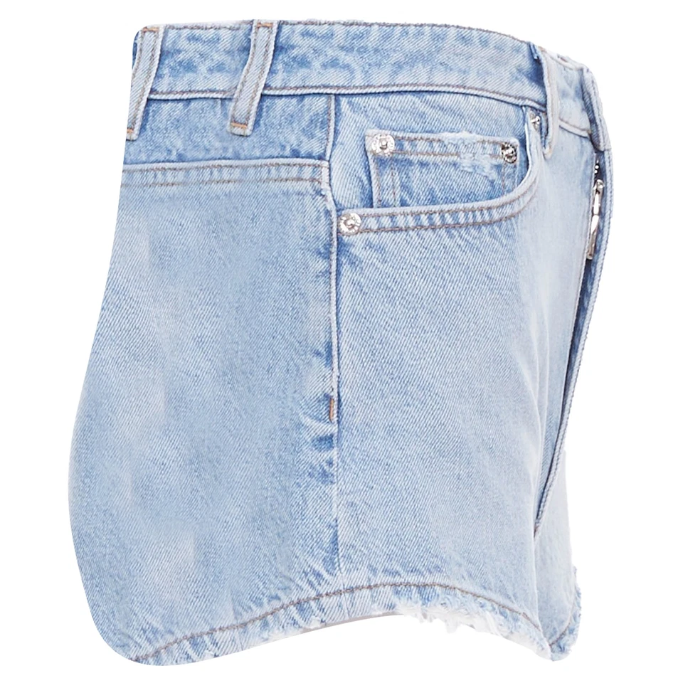 Pantalones Cortos Dolce Gabbana Lavado Logo Etiqueta Corte Tiro Alto It38 Xs Mujer Bl Talla 38 Foto 4 de 4