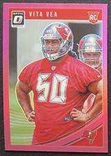 Vita Vea 2018 Optic Rated Rookie Pink Prizm #104 Buccaneers RC Washington