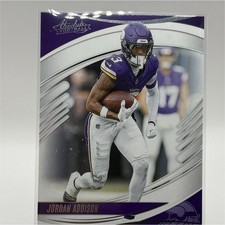 2025 Panini Absolute Football Base Set Jordan Addison #93 Minnesota Vikings NFL
