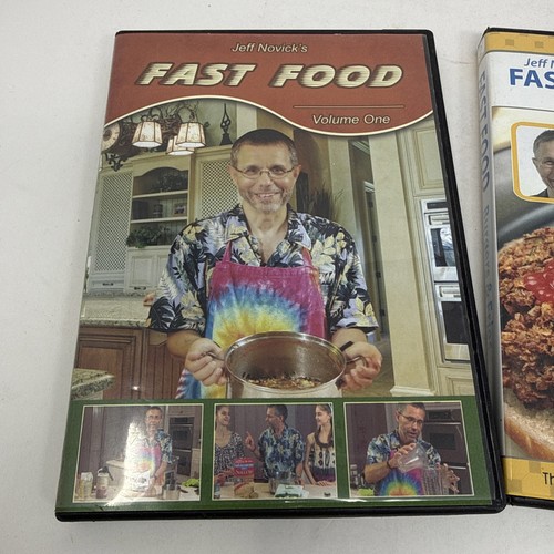 Gemischtes Set 3 gebrauchte Jeff Novick DVDs Fast Food Band 1 Kaloriendichte Nüsse Gesundheit - Bild 2 von 13