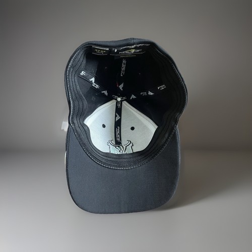 Gorra/sombrero de béisbol blanco y negro estilizado verde logotipo M con Bull LG-XL 7 3/8 - 8 - Imagen 7 de 8