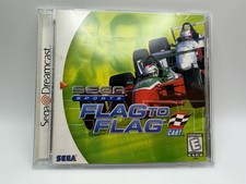 Sega Sports: Flag to Flag Sega Dreamcast 1999 Complete