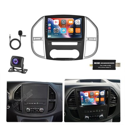 DAB+ Android 15 Carplay Autoradio Für Mercedes Benz Vito 3 W447 2014-2020 Kam