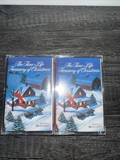 THE TIME LIFE TREASURY OF CHRISTMAS Music Cassette Tapes PART 1 2 EUC