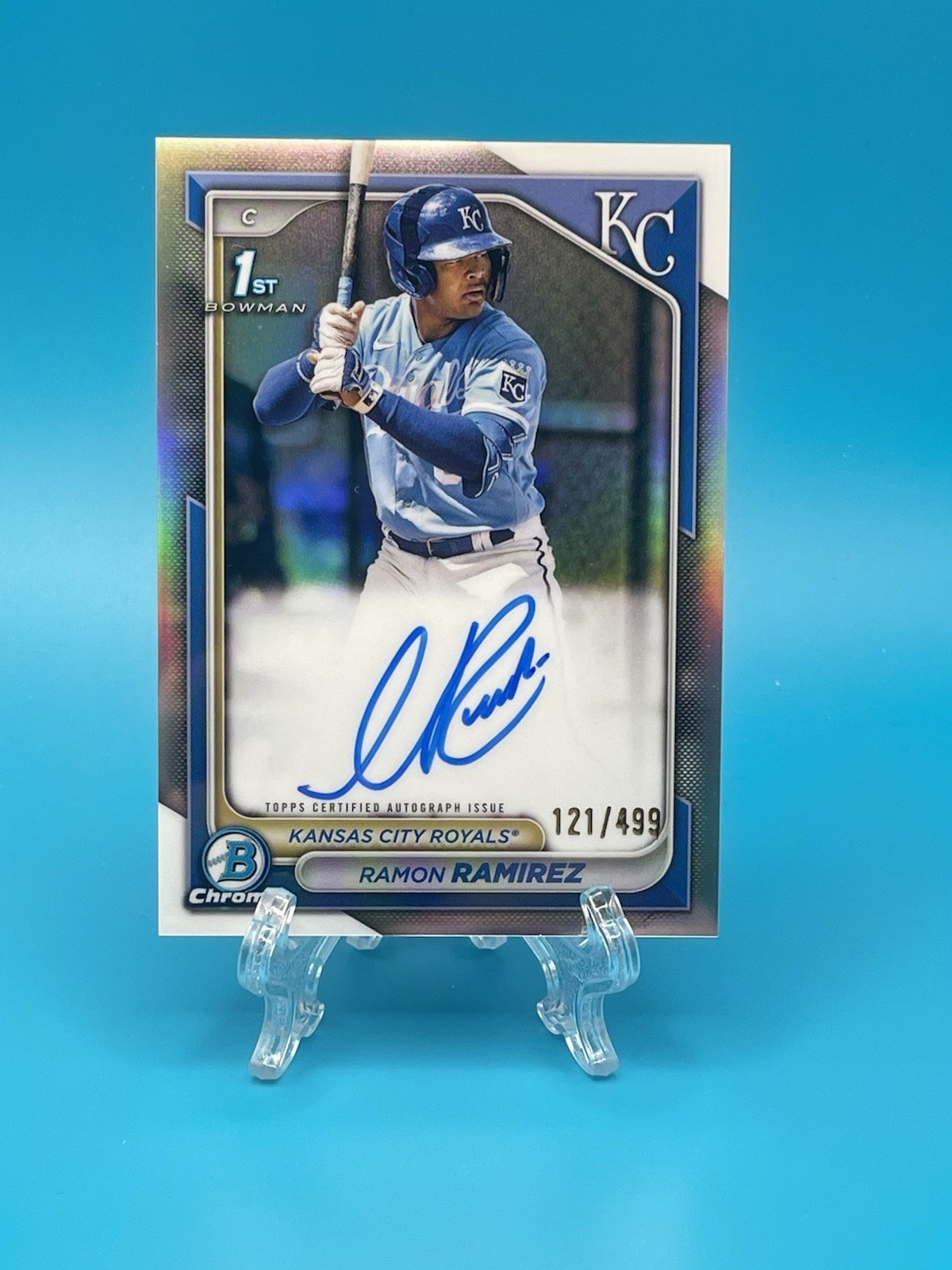 2024 Bowman Chrome Prospect Auto 1st Ramon Ramirez #CPA-RRZ Refractor /499