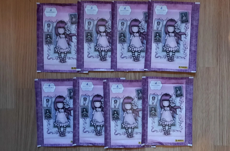 GORJUSS 3 SANTORO -2020 - lot de 8 pochettes - PANINI -- - Photo 1/1