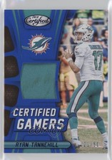 2018 Certified Certified Gamers Mirror Blue 21/50 Ryan Tannehill #CG-RT 1h1