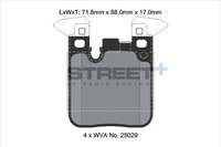 BremsbeläGe BMW 1 (F21) 118 D Baujahr 12/11-02/15 Kw 105 PS 143 - Pagid Racing S