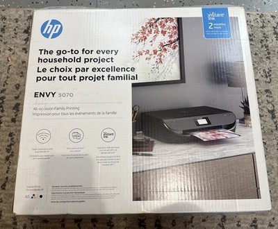 HP ENVY 5070 Wireless All-In-One Inkjet Printer 70 Pages Printed
