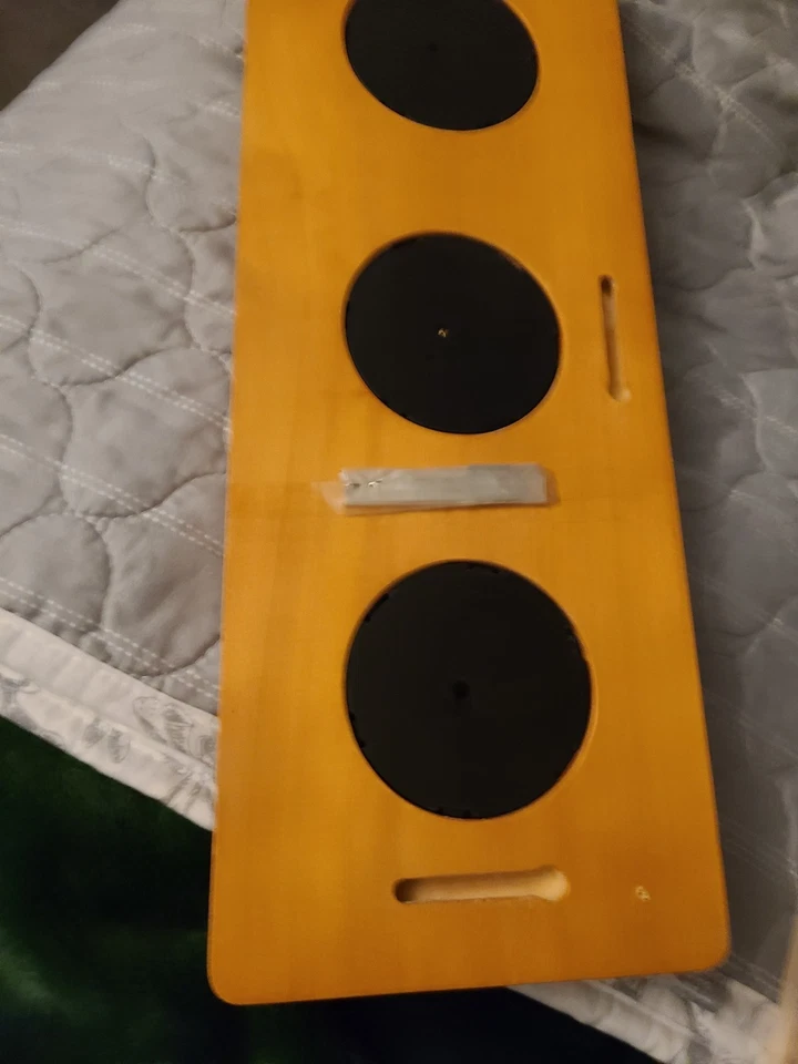 SPRINGFILED Estación Meteorológica Náutica Termómetro Barómetro Humidificar Base Madera Foto 2 de 2