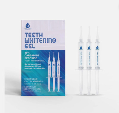 Pursonic Teeth Whitening Gel Refills - 3 Pack Whitening Gel (30 Treatments) New