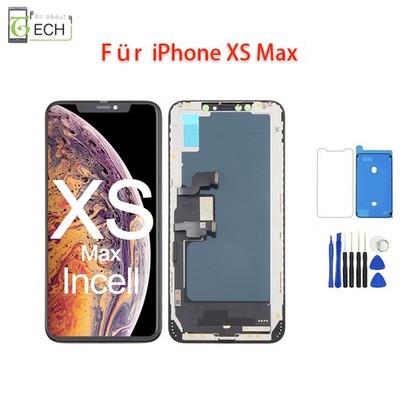 iPhone XS MAX LCD incell Display Einheit schwarz Retina Touchscreen Bildschirm