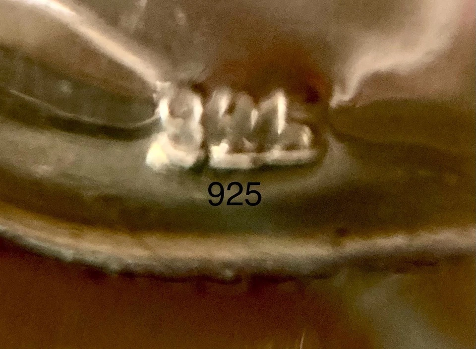 Lote de 2 - Broches prendedores de plata esterlina Lizard Gecko 2,5" 2" vintage 925 Foto 4 de 4