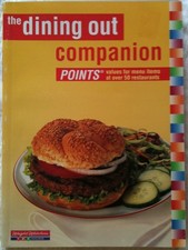 Dining Out Companion Winning Points, Weight Watchers 