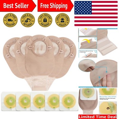 Complete 21 PCS Ostomy Supplies with Cut-to-Fit Bags & Activated Charcoal Filter