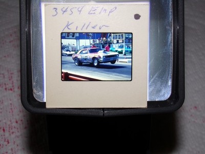 1970s NHRA Drag Racing-1968 Camaro-''KILLER'' at INDY Nationals-Original Slide