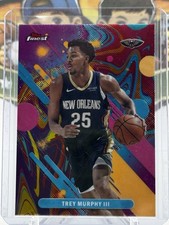2025-26 Topps Finest TREY MURPHY III #96 OIL SPILL Parallel SP Pelicans
