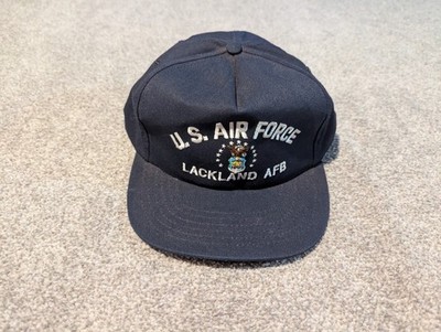 Vintage USAF Hat Cap Snapback Lackland Air Force Base 80s 90s