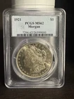 1921 $1 Morgan Silver Dollar MS62 PCGS Uncirculated