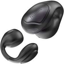 NUARL  Clip New Clip Earphones Open-Ear Bluetooth Natural Black NVCE01-NB