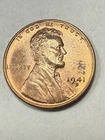 * 1941-D RED BU LINCOLN CENT (UPGRADE THAT SPOT IN YOUR SET)- PRICED TO SELL 🔥*