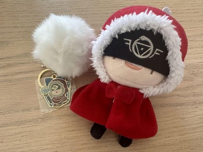 Identity V Wahrsagerin Eli Clark Maskottchen Metall Charm Set mit Pelz...