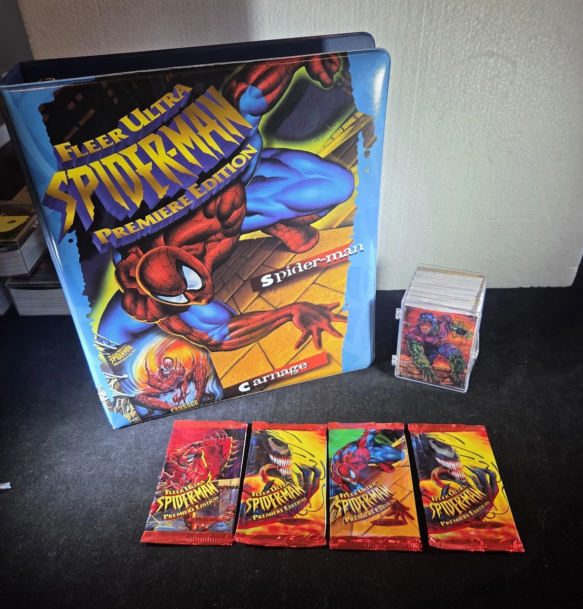 Fleer Ultra Spiderman In Complete Spider-Man Trading Card Sets for
